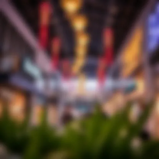 Interior view showcasing Boutik Mall's vibrant shopping areas