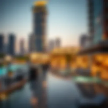 Luxurious amenities within Continental Tower Marina, highlighting the opulent lifestyle.