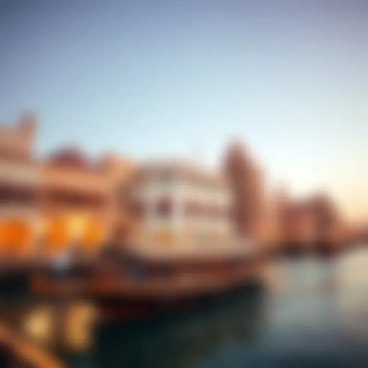 Cultural significance of Dubai Creek reflected in architecture