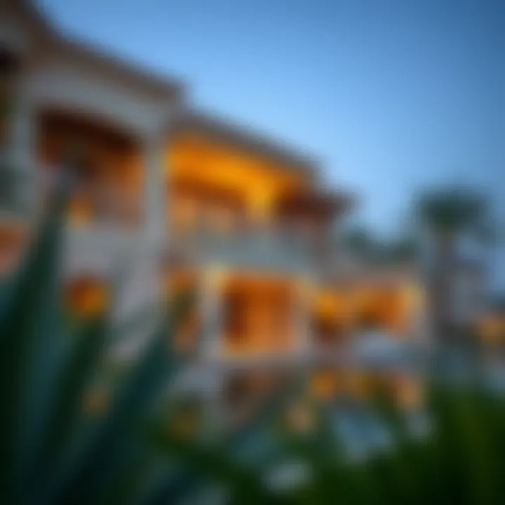 Exquisite Villas in Dubai Luxury villa showcasing architectural design in Dubai