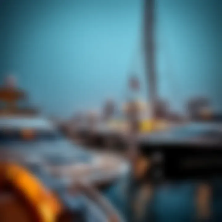 Luxury yachts docked at Dubai Marina