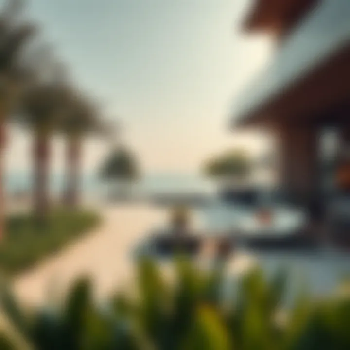 Breathtaking Outdoor Space at Ellington Beach House Beautifully landscaped outdoor area with beach access