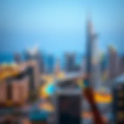 Luxurious Dubai skyline showcasing real estate diversity