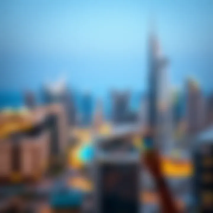 Luxurious Dubai skyline showcasing real estate diversity