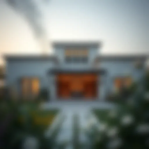 Tranquil farmhouse exterior in Ras Al Khaimah