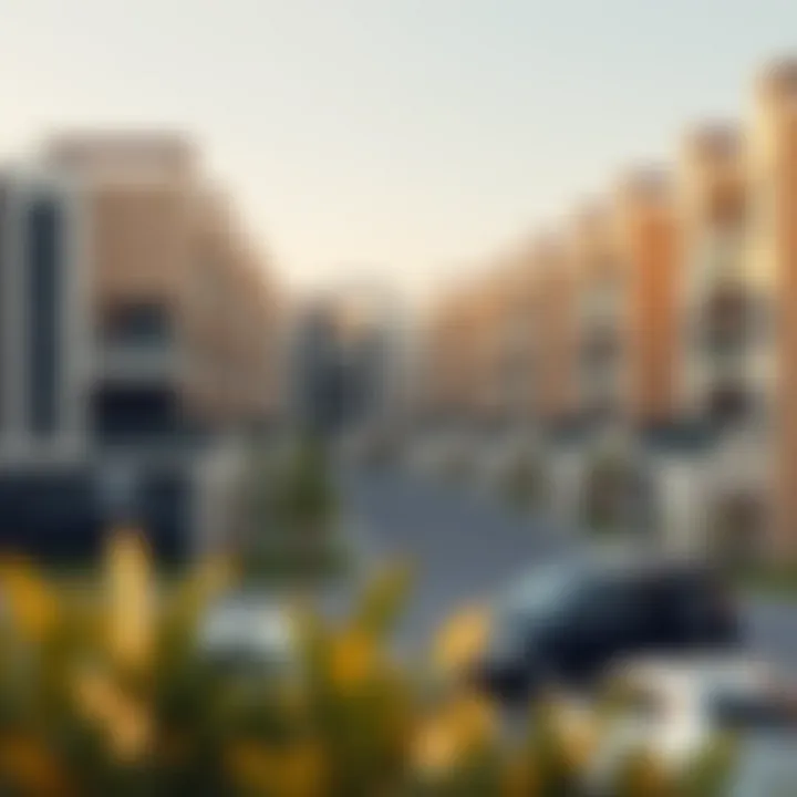 Residential area in IMPZ featuring modern living spaces