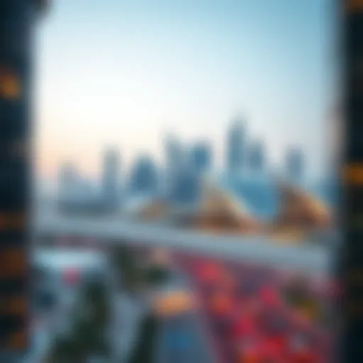 Stunning skyline view of IMPZ showcasing modern architecture