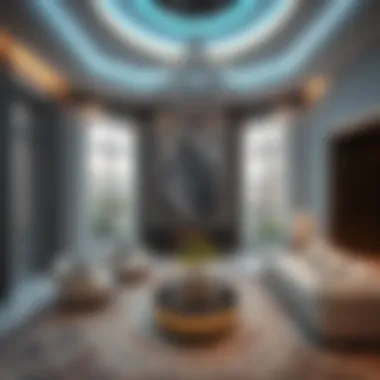 Luxurious interiors of a residential property in Janayen Avenue