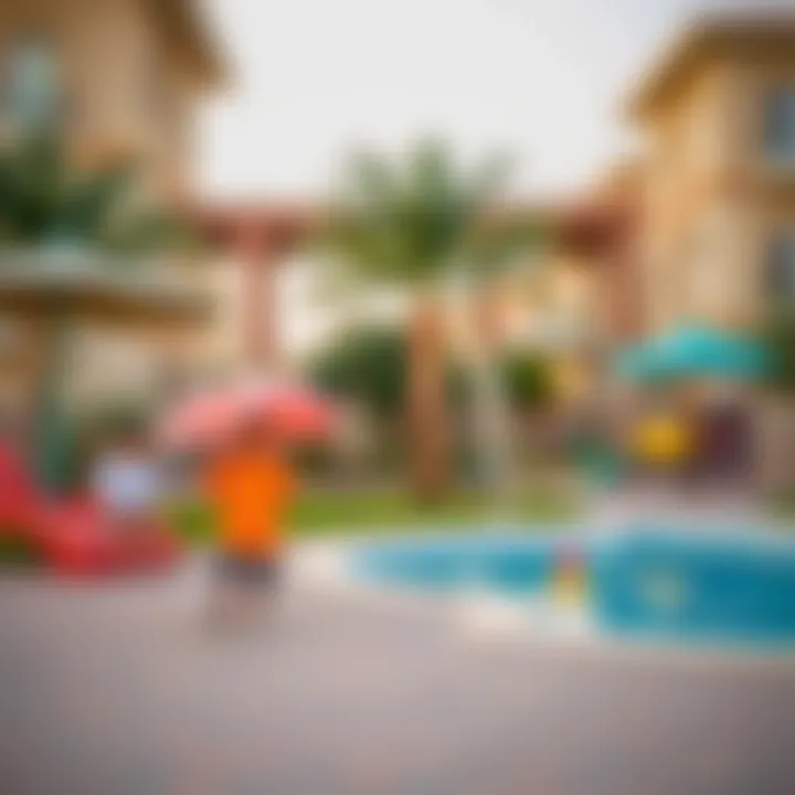 Vibrant community life in جاردن جلو with recreational facilities