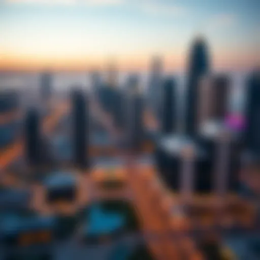 Stunning skyline view of جاردن جلو showcasing modern architecture