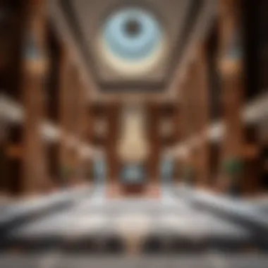 Elegant Interior Lobby of Jumeirah Business Center 3 Interior lobby of Jumeirah Business Center 3 with elegant design