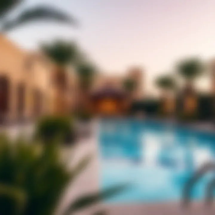 Luxurious amenities in La Fontana