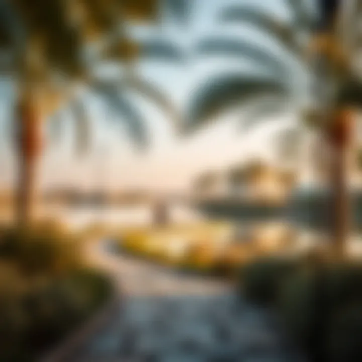 Nature trails around Love Lake inviting visitors to explore the scenic beauty