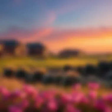 Golf course in Damac Hills