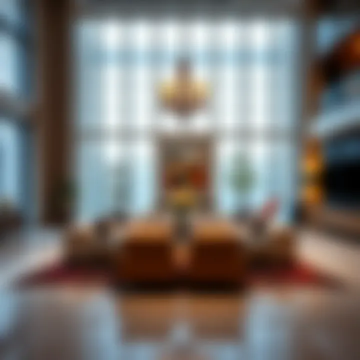 Luxurious interiors of a property within ملا بلازا