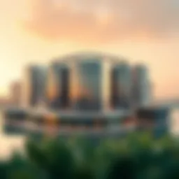 Stunning view of ملا بلازا showcasing modern architecture