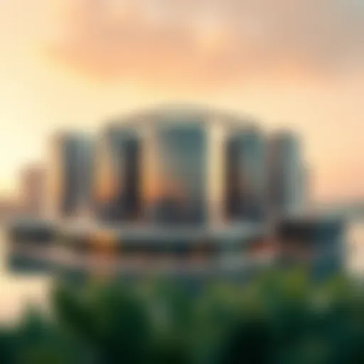 Stunning view of ملا بلازا showcasing modern architecture