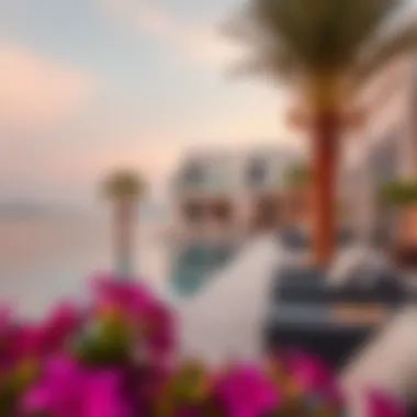 Luxurious beachfront properties adjacent to Marjan Island