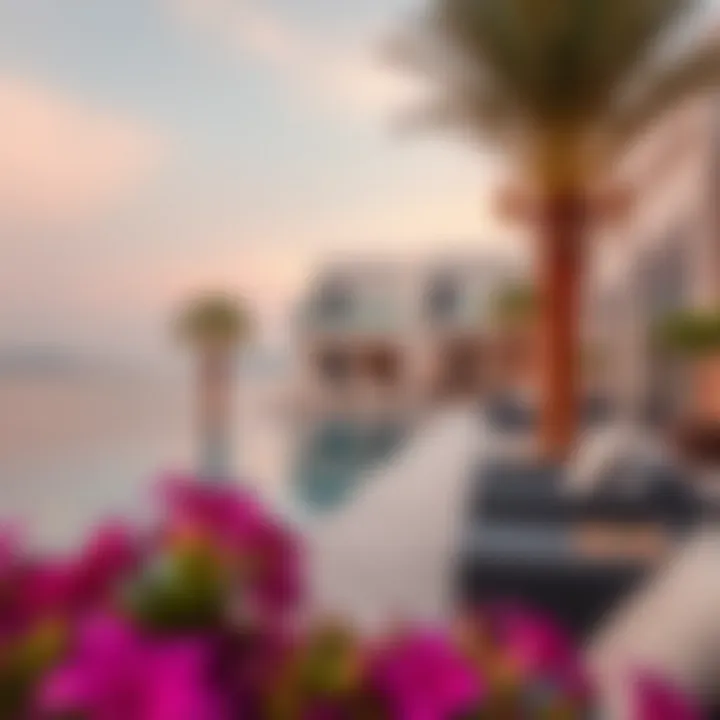 Luxurious beachfront properties adjacent to Marjan Island