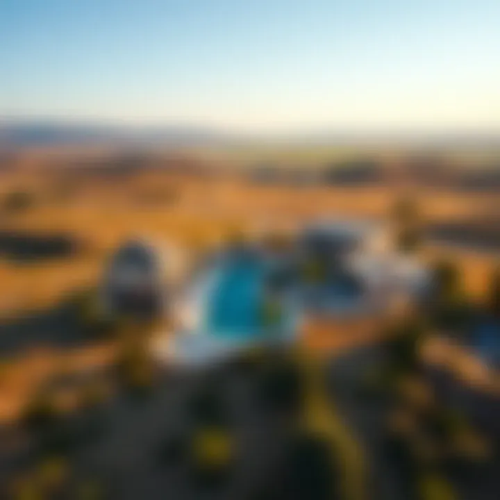 Stunning view of Mira Estate properties