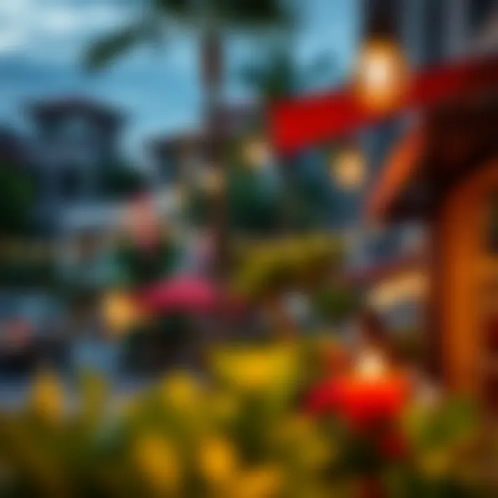 Lifestyle offerings in the community surrounding Mirage Residence