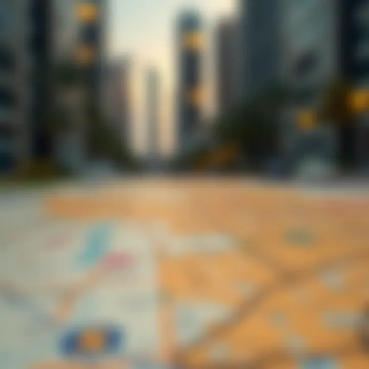 Postal code map of Dubai International City Phase 2