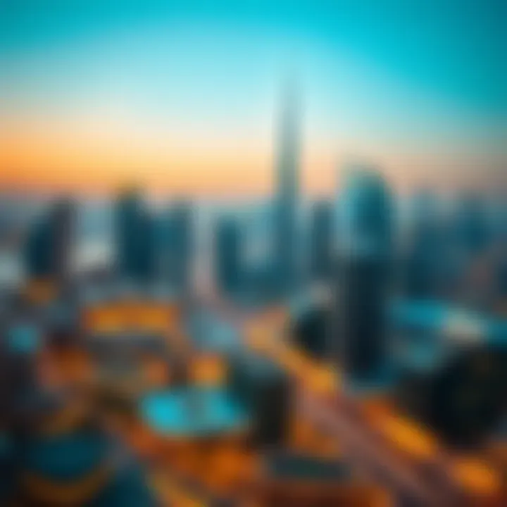 Dubai's Luxurious Skyline Luxurious skyline of Dubai featuring Rakayez properties