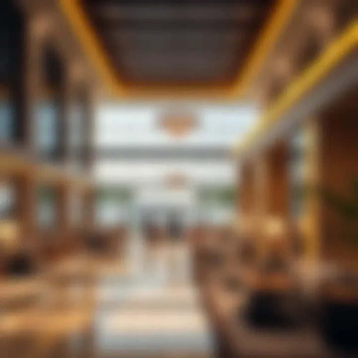 Modern amenities and lavish interiors of a prominent Dubai resort