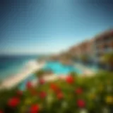 Luxurious beachfront resort in Dubai with panoramic ocean views