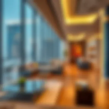 Modern amenities in DIFC living spaces