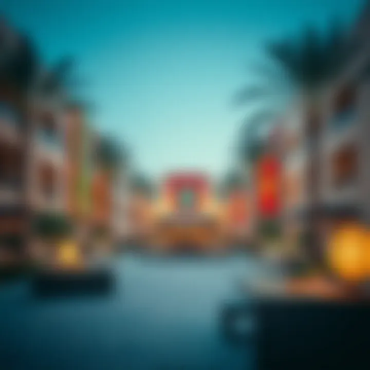 Community engagement at Roxy Al Khawaneej Walk with vibrant spaces for gatherings