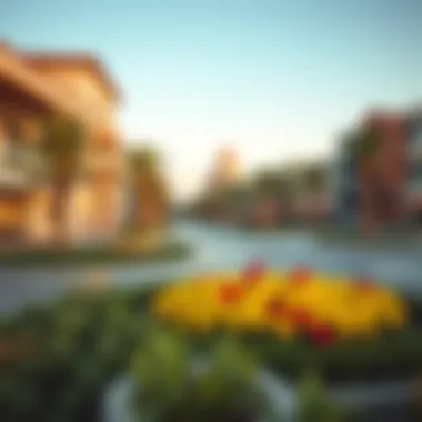 Amenities and recreational areas in Safadi Motor City promoting a vibrant community