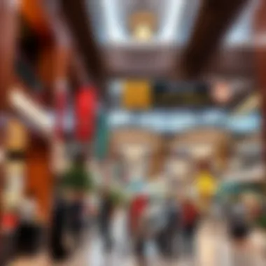 Vibrant Commerce: Commercial Space in Saleh Bin Lahej Majan Building Commercial area within the Saleh Bin Lahej Majan Building bustling with activity