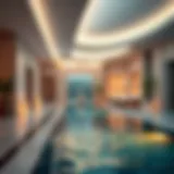 Serene spa environment in Satwa