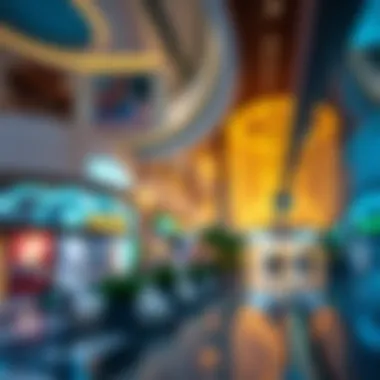 Shopping Outlets in Mirdif Stunning view of shopping outlets in Mirdif