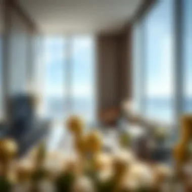 Luxurious interiors showcasing modern design within Silver Tower