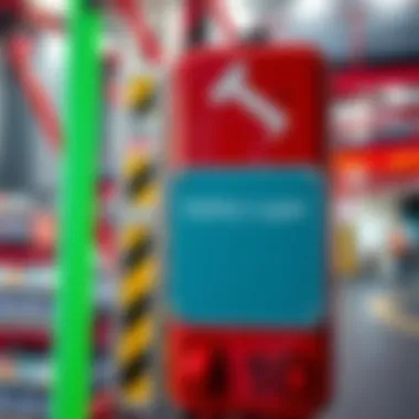 Safety features prominently displayed at Sky Track Dubai