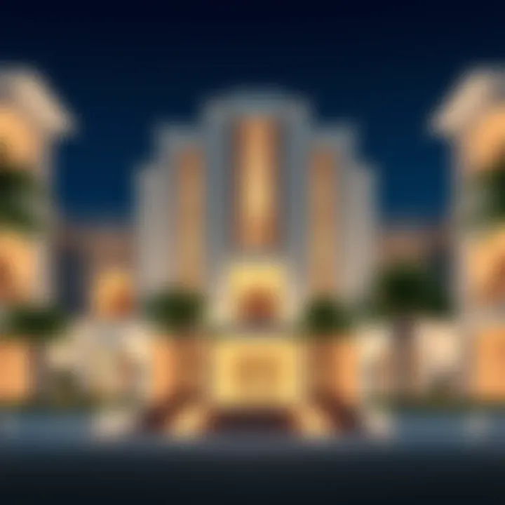 Architectural view of Sobha Ivory 2 showcasing its unique design