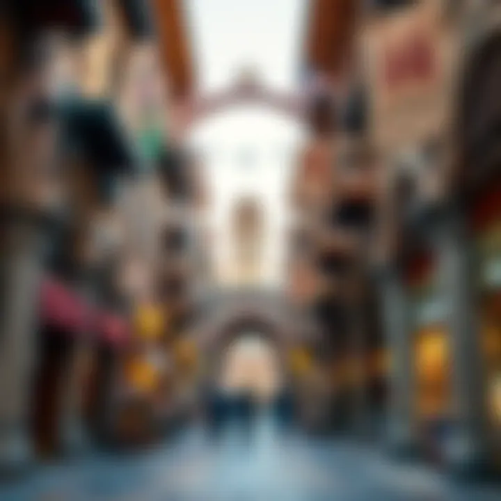 The architectural details of Souk Naif, emphasizing its cultural significance and heritage