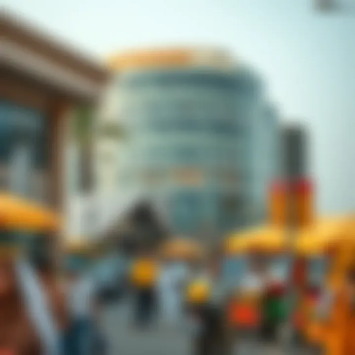 Community activities around Al Futtaim Building