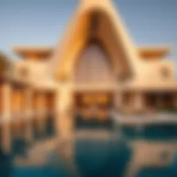 Stunning architectural design of Wow Resorts showcasing modern luxury