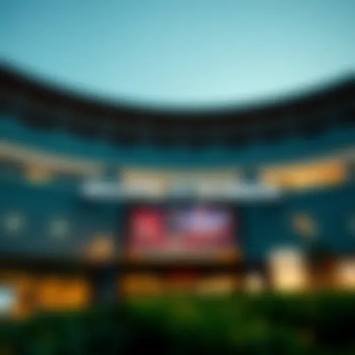 Exterior view of Mall of the Emirates showcasing its architectural beauty