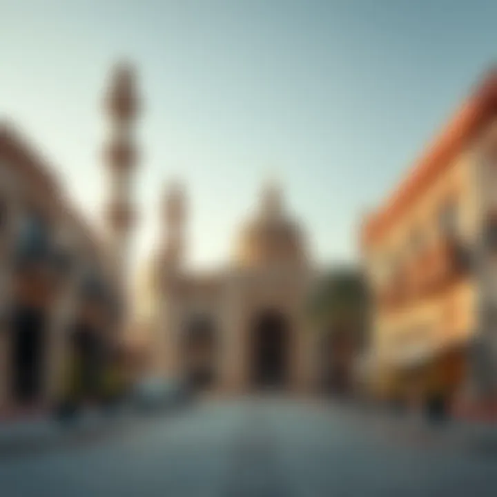 Historical representation of سوق السبخة's role in Dubai's commerce