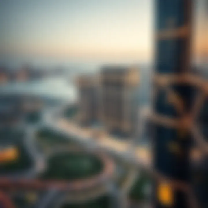 Overview of the International City location within Dubai