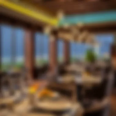 Gourmet Dining Experience at Melia Desert Palm Exquisite dining setting with gourmet offerings