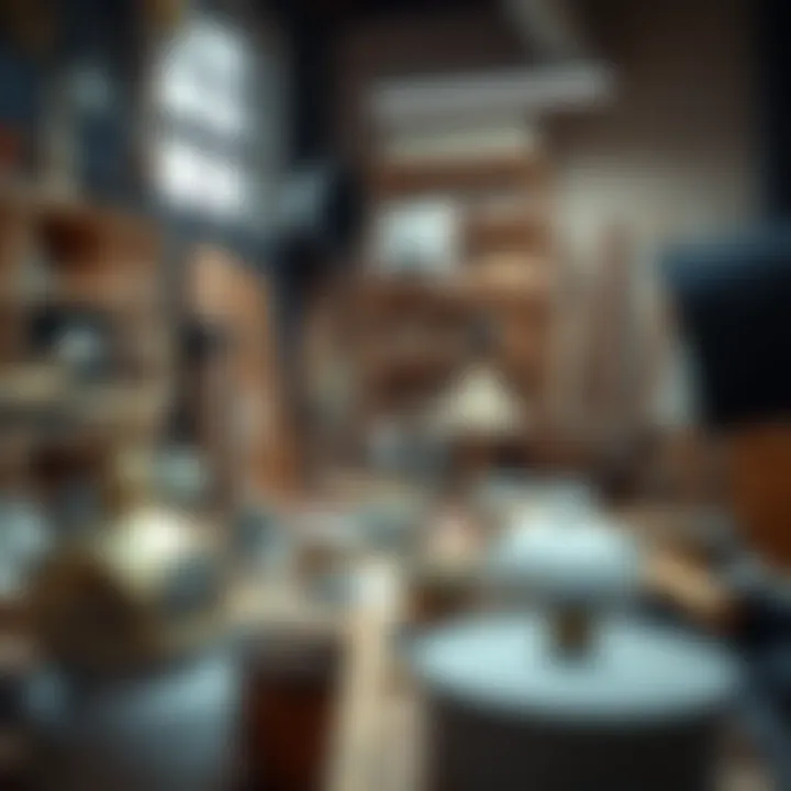 Diverse Photography Props Collection A diverse array of photography props available in a studio