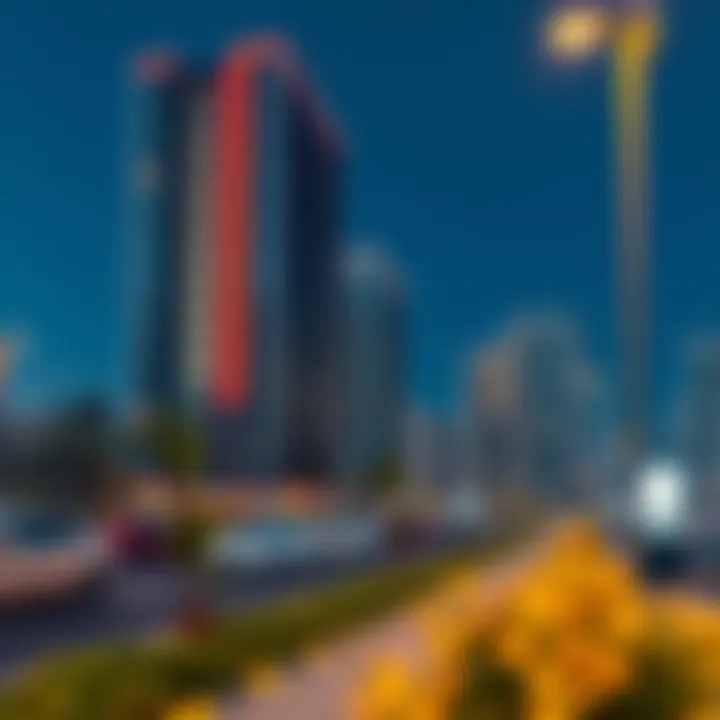 Vibrant community spaces near metro stations