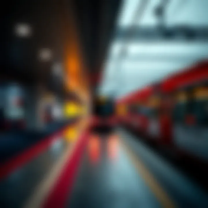 Transit connectivity along the Red Line