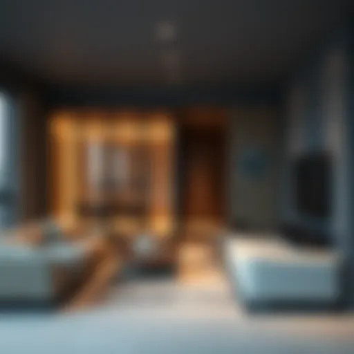 A Glimpse of Innovative Modular Design in Dubai Modern modular living space in Dubai