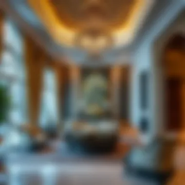 Opulent Villa Interiors in Rashidiya Luxurious interior design of a villa in Rashidiya reflecting opulence